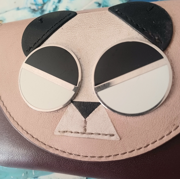 Kate Spade Spademals Panda Wallet, well loved condition - Picture 3 of 7